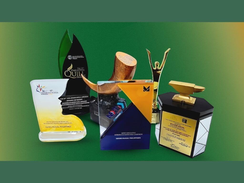 Mang Inasal&rsquo;s partnership with the Department of Tourism, &ldquo;Love the Flavors, Love the Philippines campaign,&rdquo; bags six awards in 2025. &nbsp;| Contributed photo