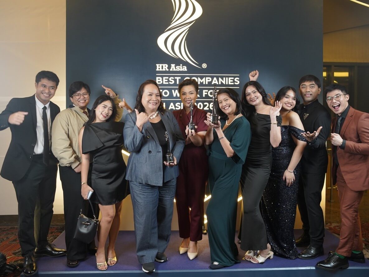Representatives of Maya&rsquo;s People Group receive the company&rsquo;s recognition at the 2026 HR Asia Awards, where the fintech leader earned three distinctions, including its second consecutive Best Companies to Work for in Asia honor. | Contributed photo