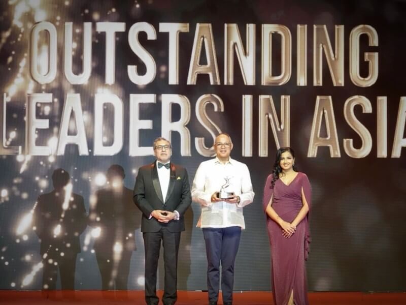 From left: ACES Awards Honorary Chairman Hemant K. Batra; the NAC CEO and President Martin Antonio G. Zamora; the MORS Group CEO Dr. Shanggari Balakrishnan/Photo from ​NAC 