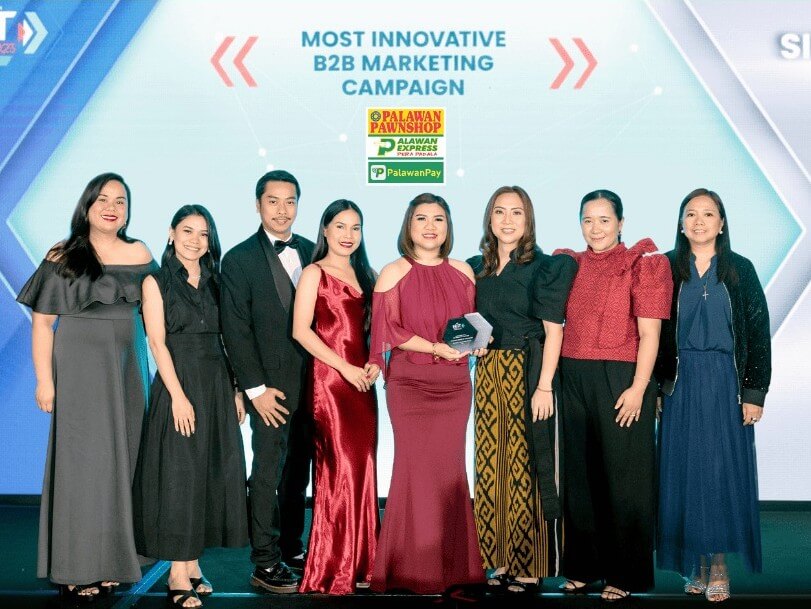 Palawan Group received international recognition for its impactful B2B partnership with government agencies, winning Silver at the NEXT Awards APAC 2025. | Contributed photo