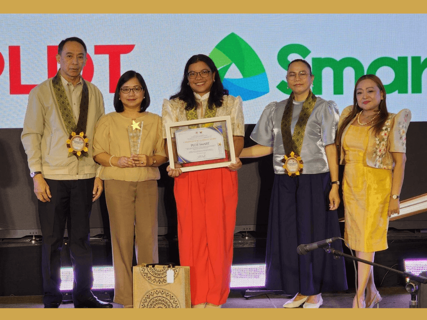 From left: Atty. Zabedin M. Azis, Asst. Secretary Legislative and Intergovernmental Affairs Group, DSWD; Alice Tuazon, lead community relations associate, PLDT; Joy Lapuz, stakeholder engagement executive, PLDT and Smart; Dr. Mita A. Parocha, supervising education program specialist, Department of Education Bureau of Learning Delivery | Contributed photo