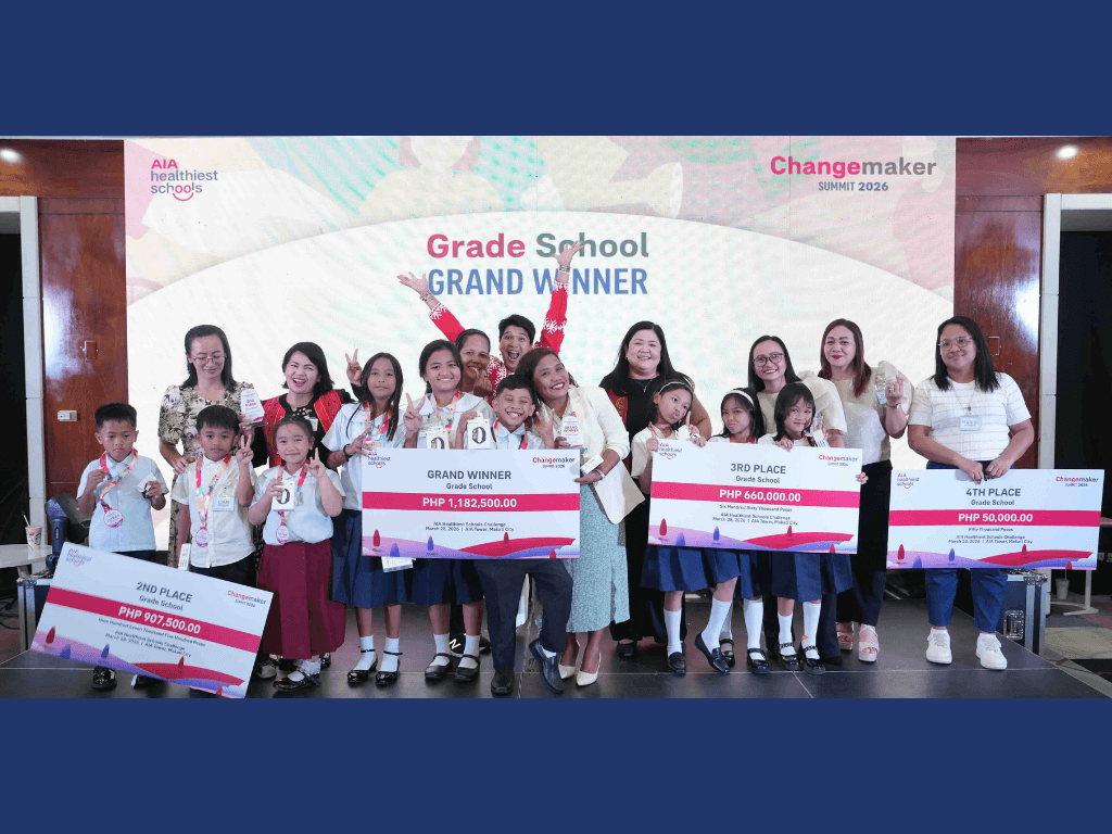 Hicming Elementary School's project began as a response to plastic waste accumulating in their community. Students collected non-biodegradable materials and compressed them into eco-bricks, which were put to immediate use in building a medicinal herbal garden. | Contributed photo