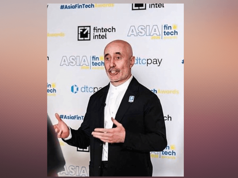Skyro co-founder and co-CEO Nasim Aliev at the Asia FinTech Awards 2026, where the company was named a finalist for FinTech of the Year and LendTech of the Year.| Contributed photo