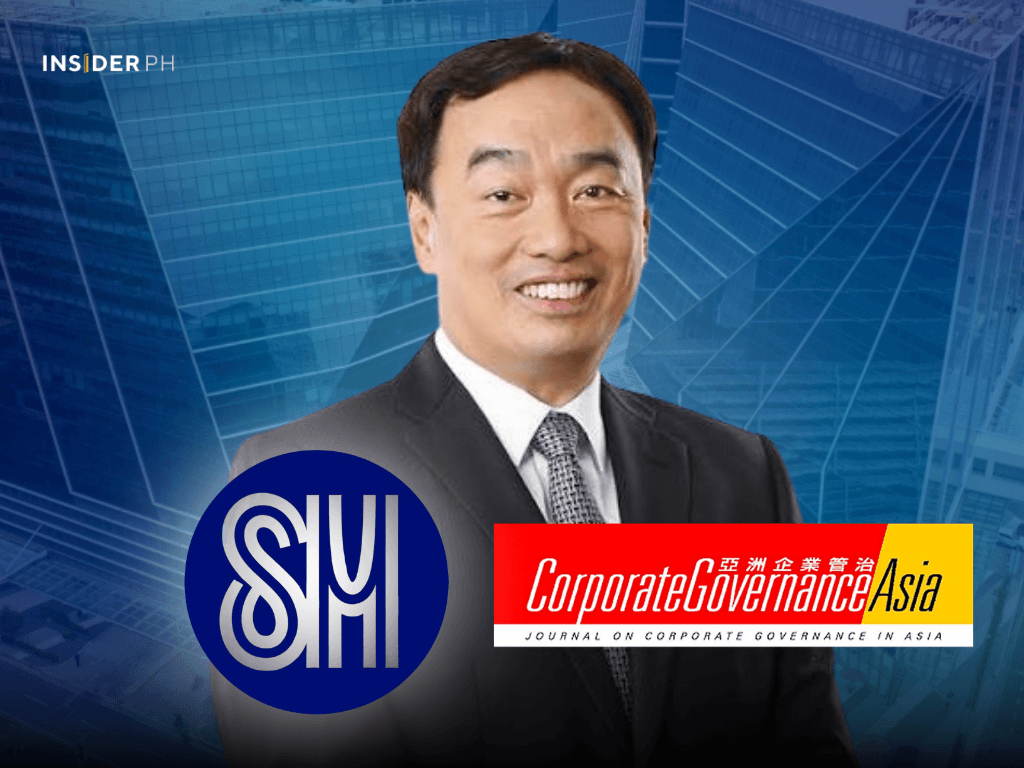 SM Investments president and CEO Frederic C. DyBuncio receives recognition as Asia&rsquo;s Best CEO (Investor Relations) from Corporate Governance Asia during the 16th Asian Excellence Awards, highlighting the conglomerate&rsquo;s continued focus on governance, sustainability, and long-term value creation. | Contributed photo
