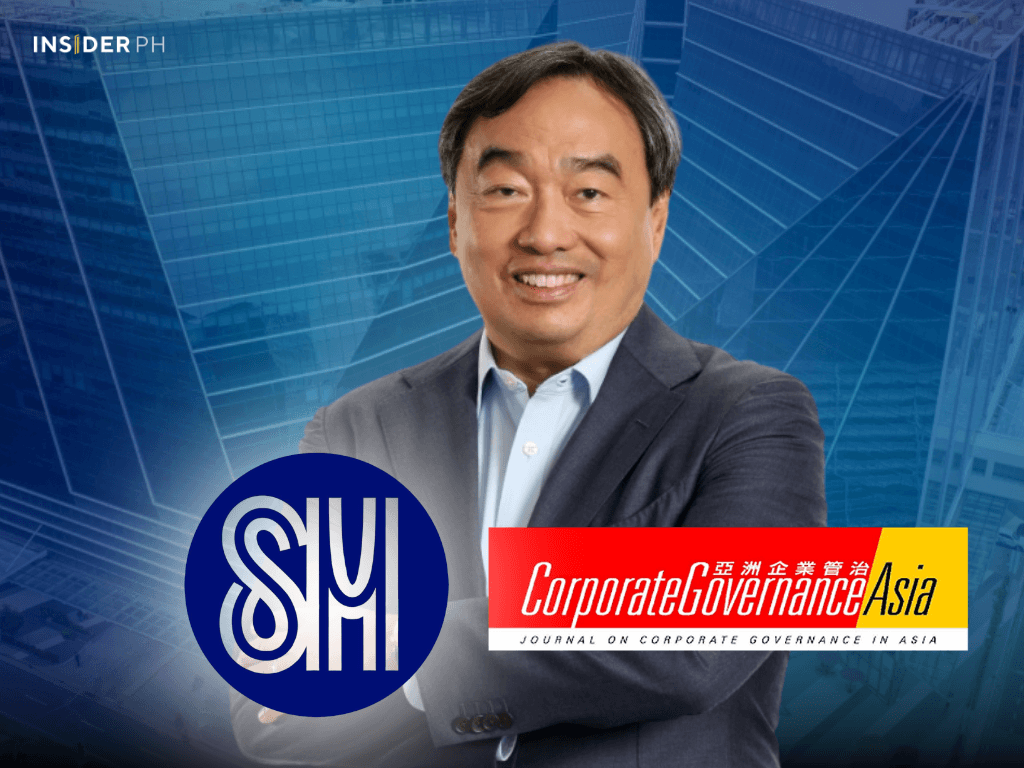 SM Investments president and CEO Frederic C. DyBuncio receives recognition as Asia&rsquo;s Best CEO (Investor Relations) from Corporate Governance Asia during the 16th Asian Excellence Awards, highlighting the conglomerate&rsquo;s continued focus on governance, sustainability, and long-term value creation. | Contributed photo