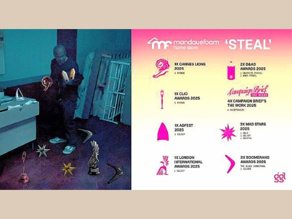 Artist&rsquo;s rendition of the burglar in &lsquo;Steal,&rsquo; overwhelmed by the amount of trophies awarded, following thefilm&rsquo;s release. | Contributed photo