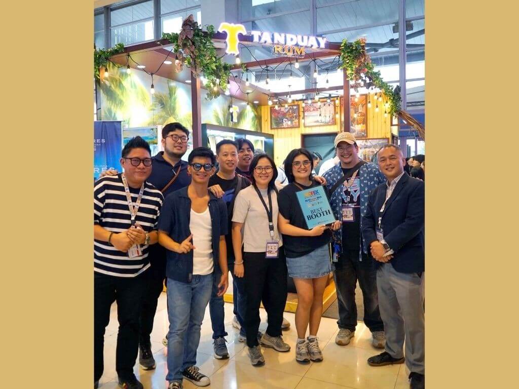 Tanduay bagged the WOFEX 2026 Best Booth award. This is the second time this year that Tanduay took home a best booth award as it also won the title at the Manila Gin Festival 2026. | Contributed photo
