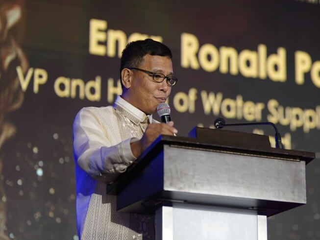 Engr. Ronald Padua, VP and head of water supply operations of Maynilad“Water and climate are deeply connected. As we face increasing challenges—extreme weather, scarcity, pollution—we must work together more than ever.”