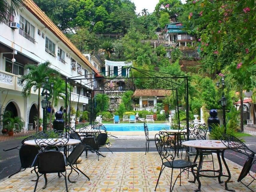 The Hotel Bella Monte&rsquo;s poolside today. | Contributed photo
