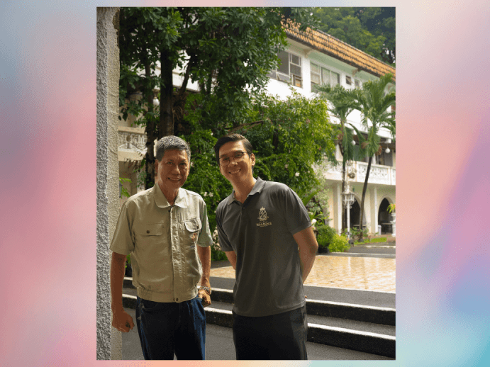 Bong and Juan Jo Sanco, the father and son team behind Hotel Bella Monte. | Contributed photo