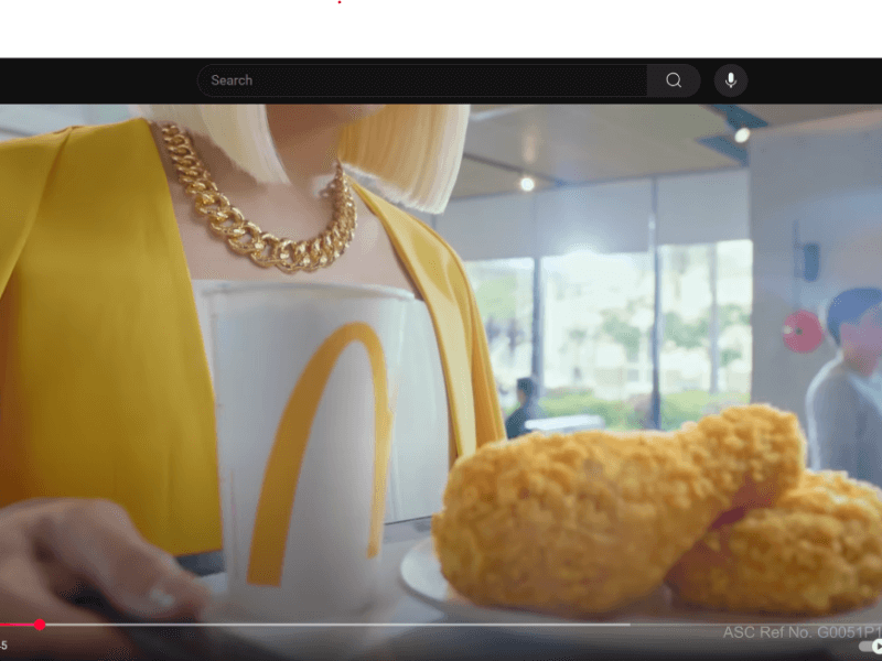 Taking a YouTube-first approach, the quick-service chain sought to meet Filipino consumers where they were most digitally active, YouTube says./ Contributed photo