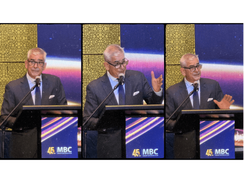 JAZA delivered the keynote speech during the Makati Business Club's 45th anniversary dinner on Oct. 15, 2026./Photos by Dax Lucas