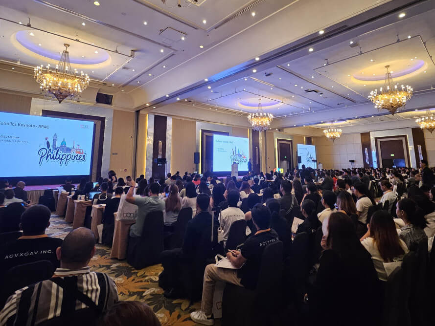Zoho's annual users conference, Zoholics, in Manila./ contributed photo